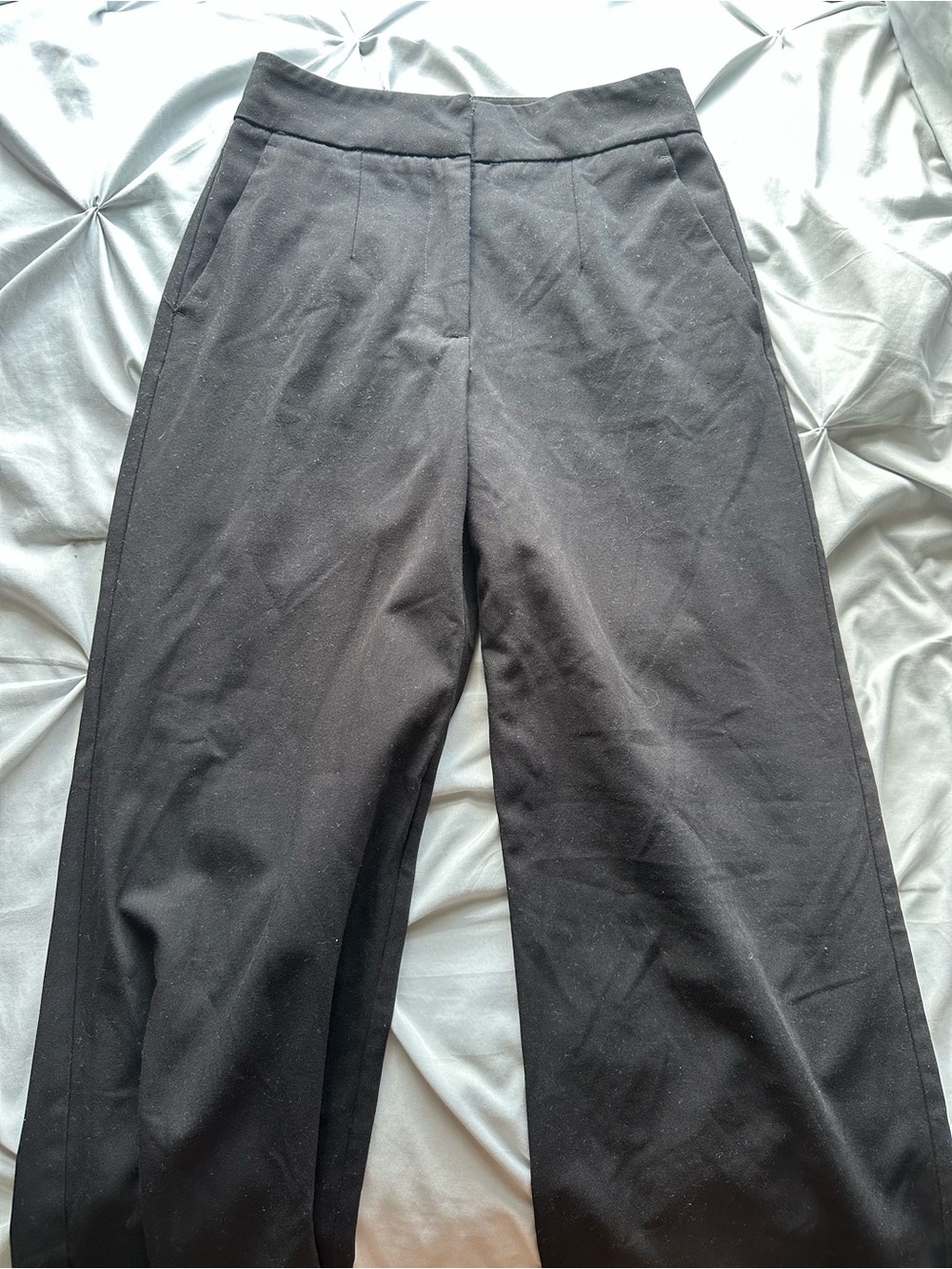 Dynamite Wide Leg Black Trousers